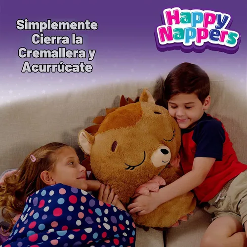 Vista 5 de Happy Nappers Almohada 2 en 1 y saco de dormir Dolphin, 66x30 grande