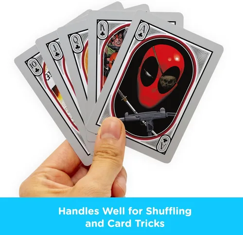 Vista 4 de Marvel Deadpool Nouveau - Baraja de cartas