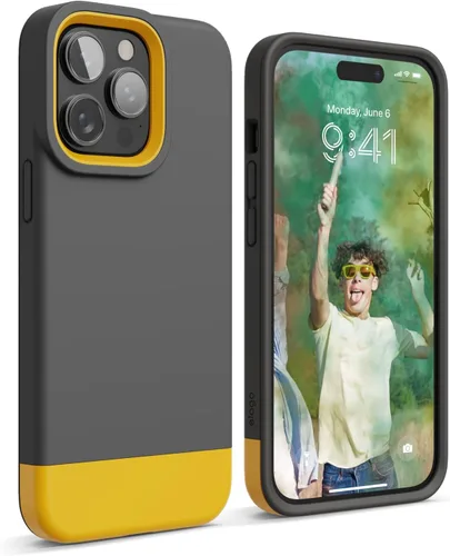 Vista 8 de elago Funda Glide Armor diseñada para iPhone 14 Pro Max, protección contra caídas, funda protectora de TPU a prueba de golpes, piezas mejoradas a