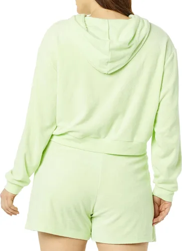Vista 5 de The Drop Georgia Towel - Sudadera corta con capucha para mujer