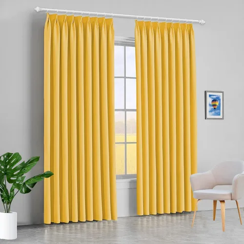 Vista 10 de Cortinas opacas para ventanas con ganchos y alzapaños (rosa, 52.0 x 71.7 in, 1 panel)