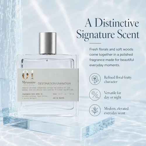 Vista 5 de Destination Unknown 3.4 oz. Eau de Parfum de Memoire Archives