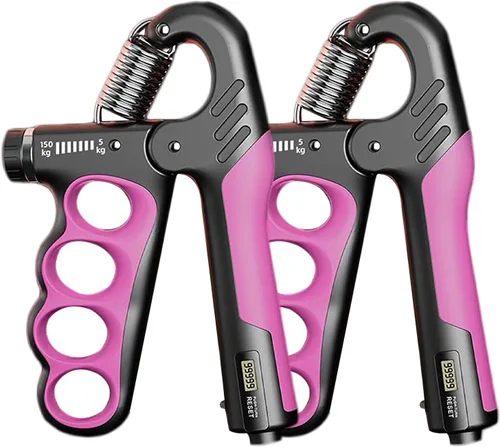 Vista 7 de Grip Strength Trainer, 5-100KG (11-220 LB) Adjustable Resistance Forearm Hand Gripper Strengthener with Counter, Hand Wrist Exercise Workout