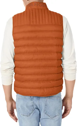 Vista 5 de Tommy Hilfiger Chaleco acolchado ligero y plegable para hombre