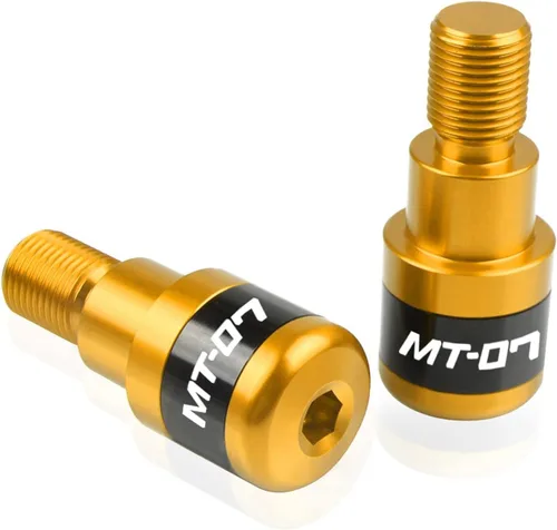 Vista 7 de MT-07 para Yamaha MT07 FZ07 Mt-07 Fz-07 2014-2019 2020 2018 2017 2016 2015 7/8 pulgadas 0.866 in Agarraderas de manillar extremos deslizantes