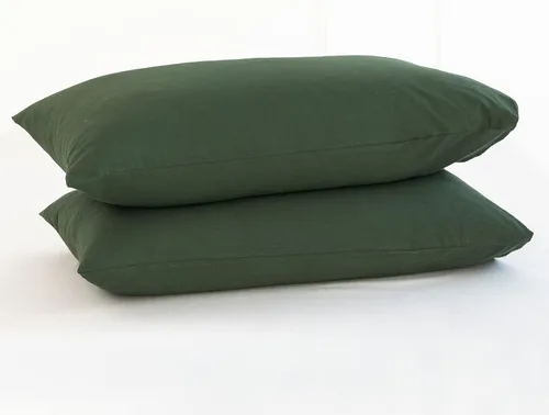 Vista 61 de MooMee Juego de 2 fundas de almohada de cuadros 100% algodón lavado con textura parecida al lino, transpirable, duradera, suave y cómoda