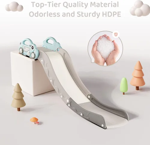 Vista 7 de Sofá deslizante interior para bebés y niños pequeños de Duke Baby, para niños de 1 a 3 años, accesorio adicional de sofá deslizante para cama Nugget