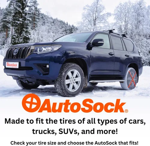 Vista 7 de AutoSock para vehículos de pasajeros HP540, calcetines de nieve para neumáticos, paquete de 2