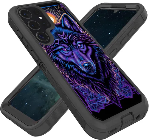 Vista 54 de Diseñada para Galaxy A17 5G de 6.7 pulgadas, resistente, resistente y duradera, a prueba de golpes, híbrida de doble capa, funda protectora de doble
