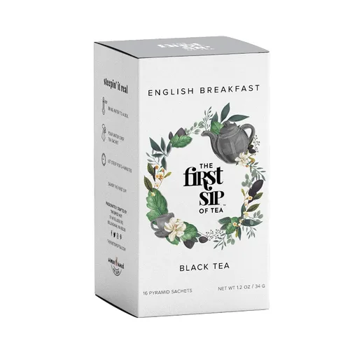 Vista 12 de Crème de la Earl orgánica, hojas sueltas saborizadas Earl gris té negro, el primer sorbo de té, bolsa de 8 onzas (80-100 porciones) The Spice Hut