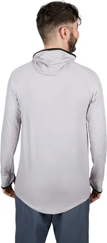Vista 3 de BLACKSTRAP Camisa de sol UV con capucha y cuello redondo para hombre