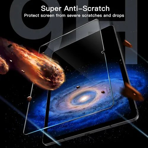Vista 7 de JETech Funda para Samsung Galaxy Tab S10 Lite / S10 FE / S9 FE de 10.9 pulgadas y protector de pantalla de vidrio templado