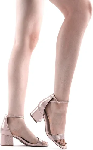 Vista 6 de DREAM PAIRS - Sandalias de tacón ancho y bajo para mujer