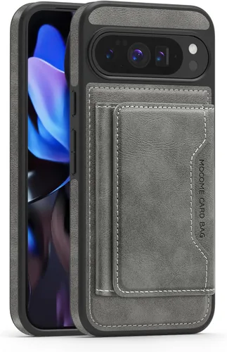 Vista 10 de [Usado] Funda para Google Pixel 10 Pro XL de 6.8 pulgadas, cartera de cuero