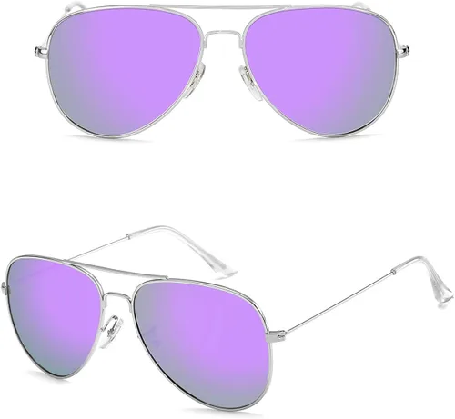 Vista 3 de Ziwanule Polarized Sunglasses for MenWomen Metal Mens Aviator Sunglasses Driving Sun Glasses