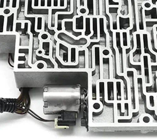 Vista 6 de Placa de cuerpo de válvula reconstruida 4L60E/4L65E y arnés compatibles con Chevy GMC 1996-2006 P1870