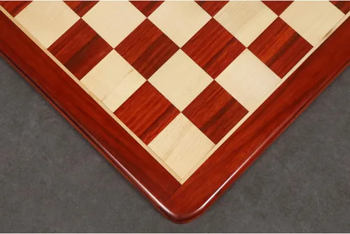 Vista 5 de RoyalChessMall - Tablero de ajedrez de madera de palisandro y arce de 19 pulgadas, cuadrado de 1.969 in