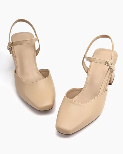 Vista 3 de Rilista Zapatos de tacón bajo y grueso para mujer, tacón cuadrado cerrado, para boda, fiesta, vestido