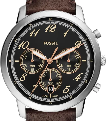 Vista 4 de Fossil - Reloj Neutra de cuarzo de acero inoxidable con cronógrafo para hombres
