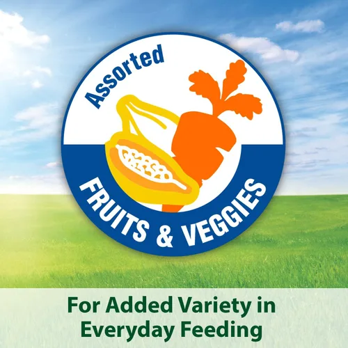 Vista 7 de Kaytee Timothy Hay Complete Plus Frutas y Verduras Alimento de cobayas
