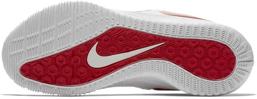Vista 3 de Nike Mujeres Zoom Hyperace 2 Entrenadores con encaje zapatos para voleibol Rojo