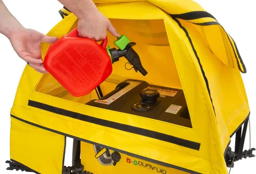 Vista 7 de Champion Power Equipment 100603 Storm Shield - Funda para generador inversor de clima severo de GenTent para inversores de 2000 a 8500 vatios