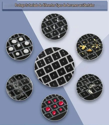 Vista 4 de Funda de teclado de silicona para teclado Apple Magic con teclado numérico MQ052LL/A (A1843) Diseño de EE. UU. Ultra Thin Protector Skin (negro)