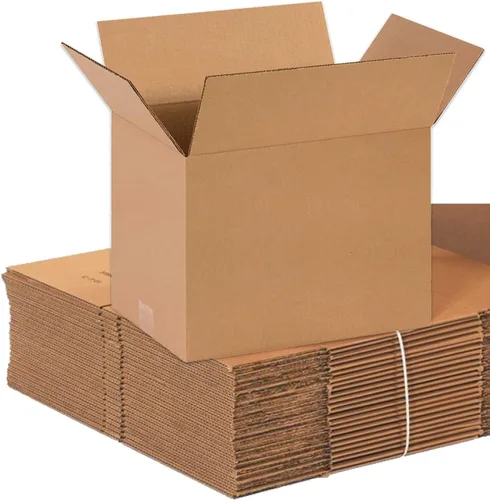 Vista 4 de AVIDITI Cajas de cartón corrugado de 14 x 10 x 10 pulgadas, tamaño mediano de 14 pulgadas de largo x 10 pulgadas de ancho x 10 pulgadas de alto