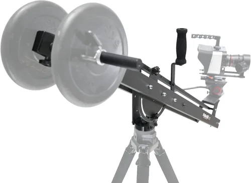Vista 2 de ProAm USA Taurus Jr Heavy Duty Compact DSLR cámara de vídeo Jib Grúa inclinación, 4 pies
