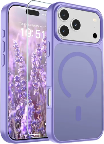 Vista 122 de SUPFINE Funda magnética para iPhone SE 2022 (3ª)/2020 (2ª), iPhone 8 (compatible con MagSafe) (protección contra caídas de grado militar), funda