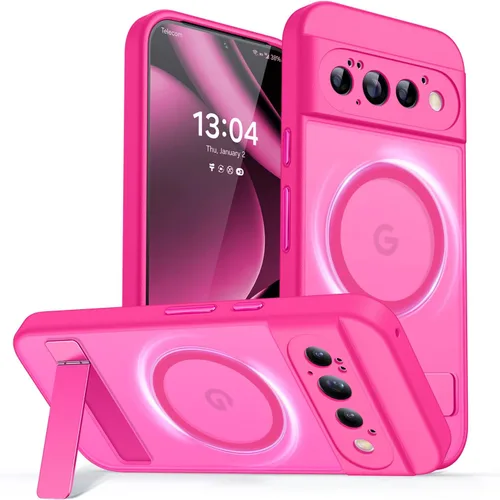 Vista 42 de CANSHN Funda magnética para Google Pixel 9 Pro XL (6.8 pulgadas), mejorada [protección completa de la cámara] [compatible con Magsafe]