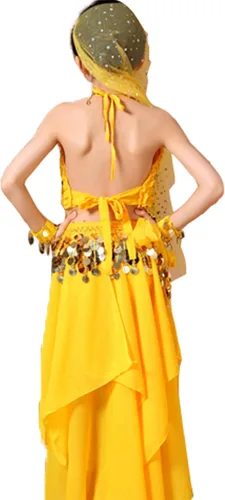 Vista 15 de Astage Disfraz de princesa para niñas, ropa de Halloween, vestido de carnaval, danza, todos los conjuntos