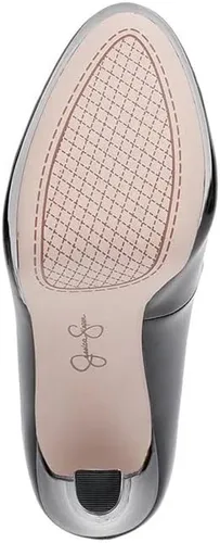 Vista 7 de Jessica Simpson Nellah Suede Slip On Almendra Toe Platfrom talón de las mujeres