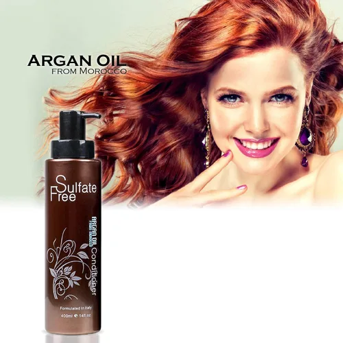 Vista 6 de BINGO HAIR CARE Champú y acondicionador de aceite de argán marroquí, aceite orgánico 100% natural, revitalizante, nutritivo, antiencrespamiento, sin