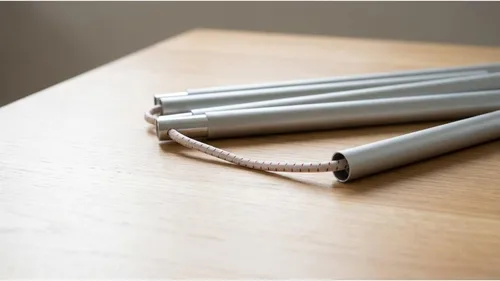 Vista 4 de AceCamp Reparación de poste de cuerda de choque de 1/8 pulgadas, cuerda elástica de repuesto para tiendas de campaña desgastadas y viejas, cable
