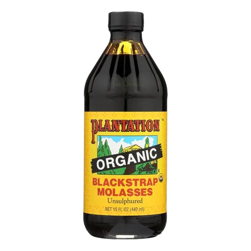 Vista 9 de Melaza negra orgánica de Plantation – 15 oz