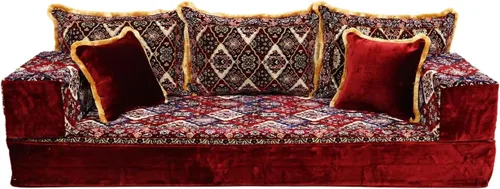 Vista 6 de arabicsofa Cojines Majlis de piso tradicionales: asientos modulares Diwan seccionales