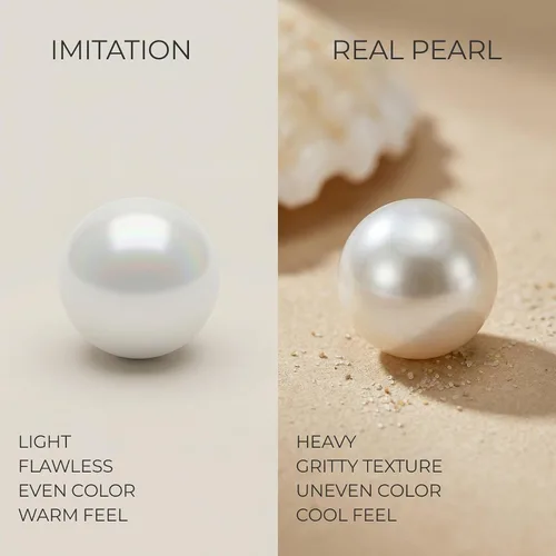 Vista 6 de The Pearl Source White Freshwater Pearl Bracelet for Women - Cultured Pearl Bracelet in 925 Sterling Silver with Genuine Cultured Pearls, 7.0-7.5mm