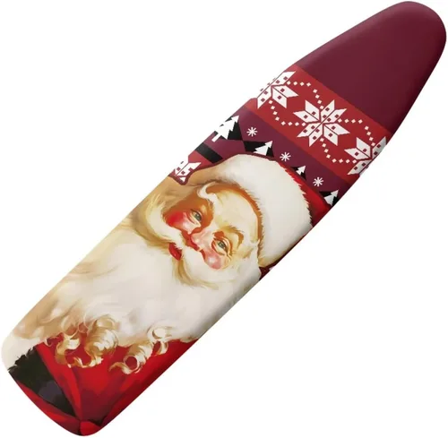 Vista 18 de Funda para tabla de planchar con diseño de estrellas y bandera estadounidense con borde elástico y acogedor bolsillo para la nariz, resistente al
