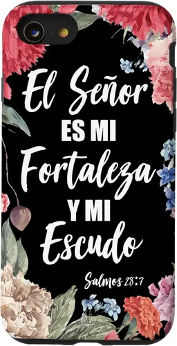 Vista 18 de El Señor ES Mi Fortaleza - Funda con versículo bíblico cristiano español para iPhone 17