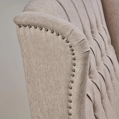 Vista 8 de Christopher Knight Home Salome - Reclinador de empuje hacia atrás, beige, marrón oscuro