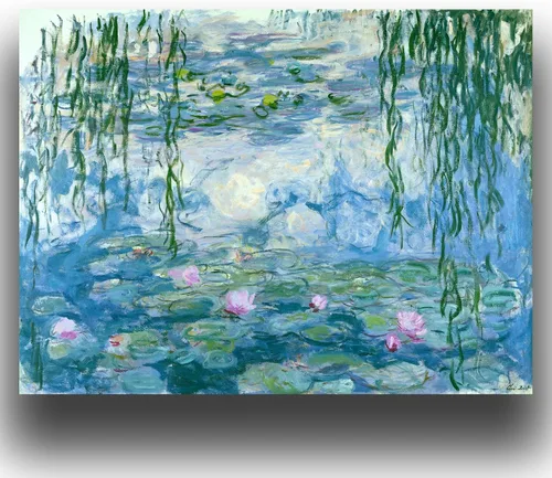 Vista 10 de OKRA Un domingo en La Grande Jatte Póster - Impresión de Georges Seurat - Cuadro de arte impresionista - Pintura al óleo de paisaje naturaleza
