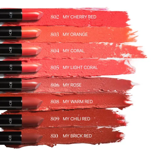 Vista 3 de BOM My Lipstick (#802 MY CHERRY RED)
