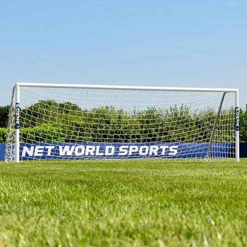 Vista 20 de Porterías de fútbol de aluminio FORZA [11 tamaños] Postes de portería de fútbol profesional *Las redes de portería utilizadas por los clubes