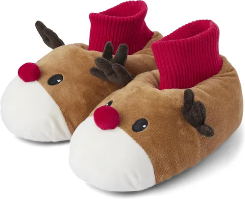 Vista 2 de Gymboree Pantuflas antideslizantes unisex para niños y niños pequeños