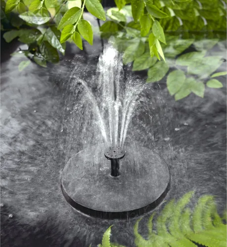 Vista 5 de Solatec - Fuente solar, bomba de fuente de baño para pájaros de 1.4 W, kit de panel solar, bomba sumergible de riego al aire libre para estanque