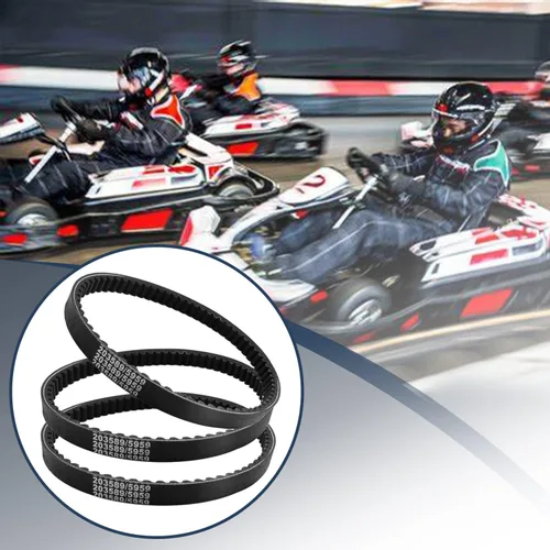 Vista 7 de 3 piezas de correas de transmisión GO Kart, piezas de Go Kart compatibles con convertidor de par serie 30, repuesto de embrague de correa