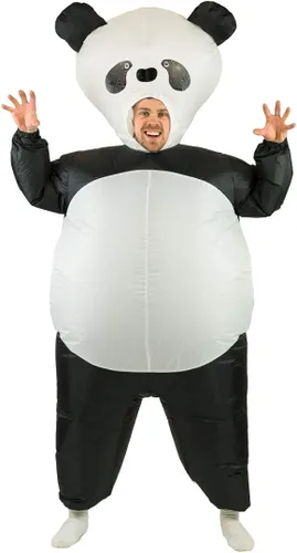 Vista 4 de Bodysocks - Disfraz hinchable de panda para adulto