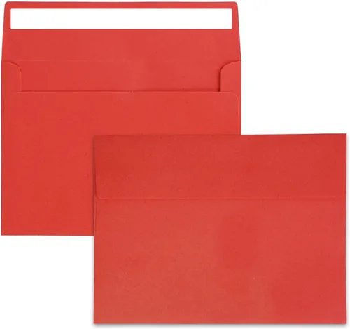 Vista 12 de 50 paquetes de sobres de invitación, sobres para postales, sobres A2 negros, sobres para invitaciones, sobres para tarjetas de 4.5x5.5 pulgadas