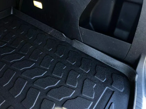 Vista 6 de Forro de carga – Tapete de maletero para Ford Edge 2015-2022 – Alfombrillas de maletero resistentes a la intemperie para automóviles con borde